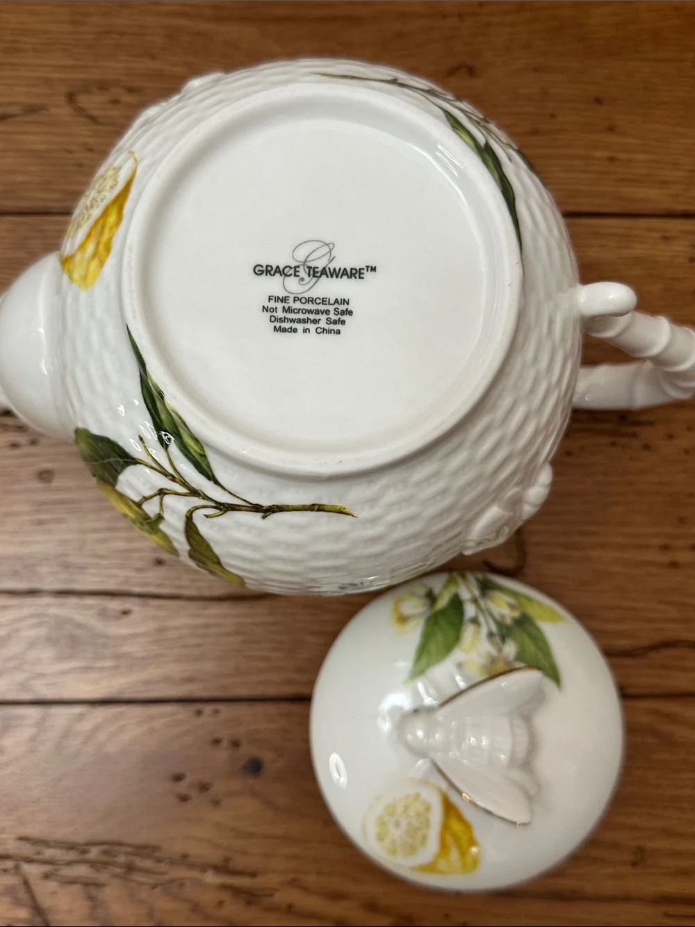 Grace Teaware elegant white